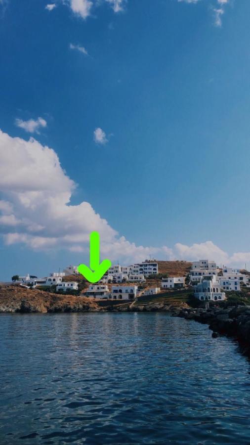 Theis Seafront Retreat - Loutra Seaview Bliss Loutra (Kythnos) Luaran gambar
