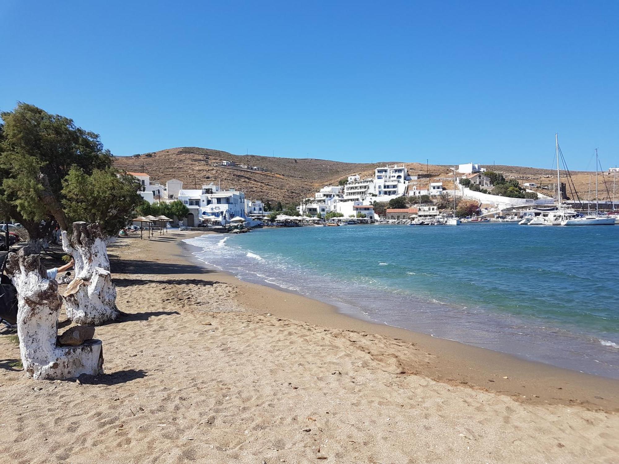 Theis Seafront Retreat - Loutra Seaview Bliss Loutra (Kythnos) Luaran gambar